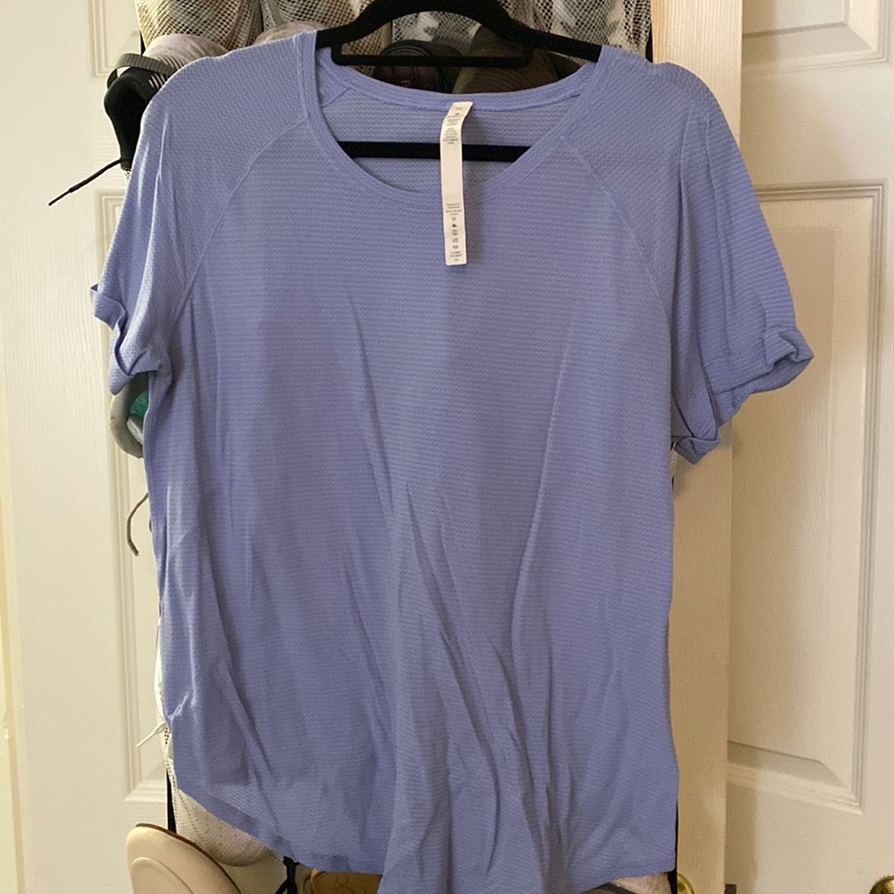 Periwinkle lulu top